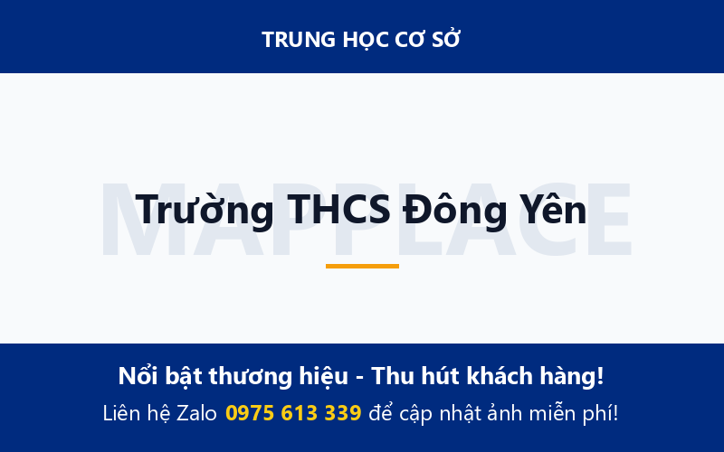 Trường THCS Đông Yên