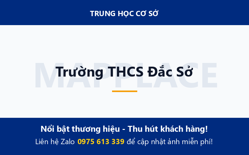Trường THCS Đắc Sở