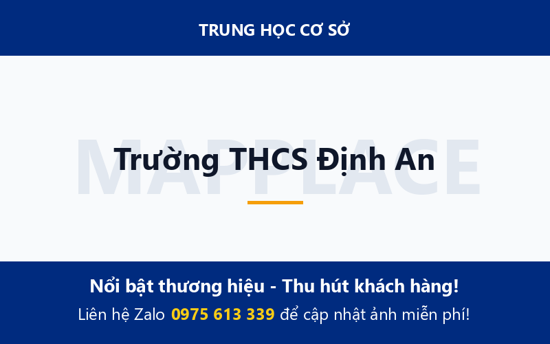 Trường THCS Định An