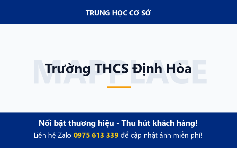 Trường THCS Định Hòa
