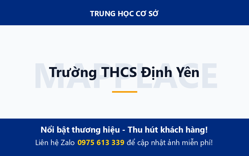 Trường THCS Định Yên