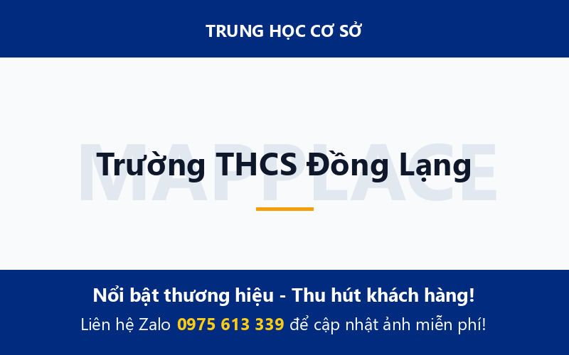 Trường THCS Đồng Lạng