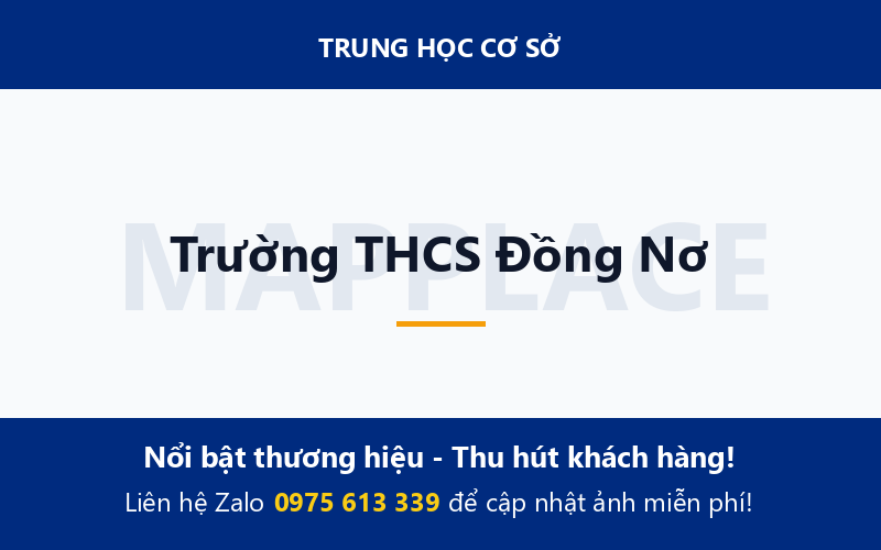Trường THCS Đồng Nơ