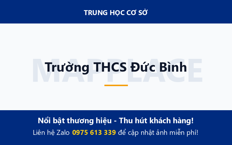 Trường THCS Đức Bình
