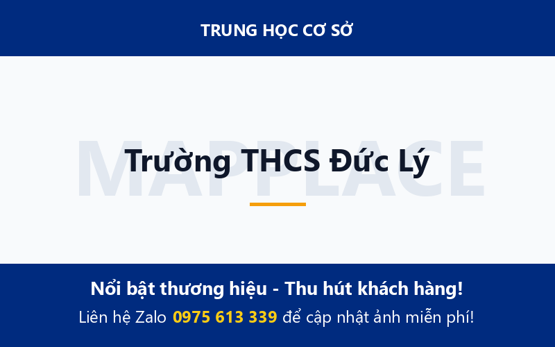 Trường THCS Đức Lý