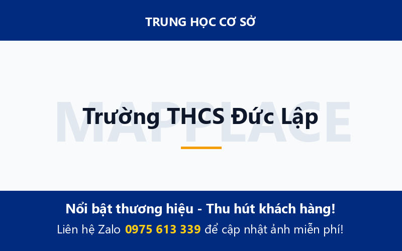 Trường THCS Đức Lập