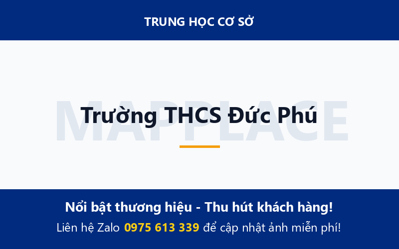 Trường THCS Đức Phú