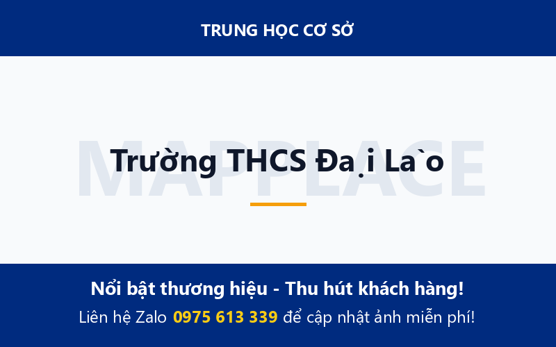 Trường THCS Đại Lào