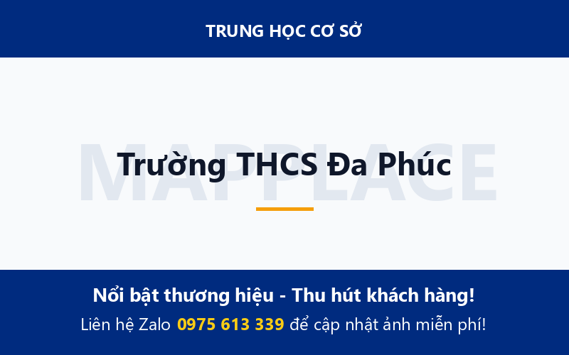 Trường THCS Đa Phúc