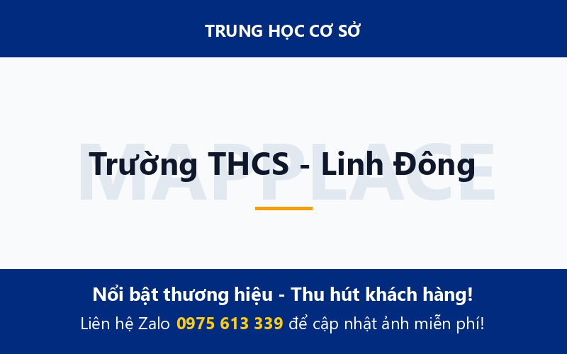 Trường THCS - Linh Đông
