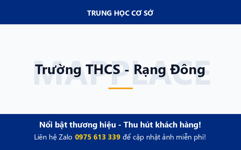 Trường THCS - Rạng Đông