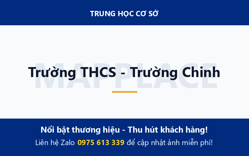 Trường THCS - Trường Chinh