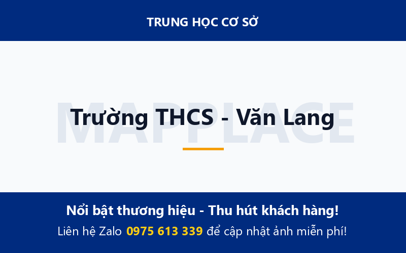 Trường THCS - Văn Lang