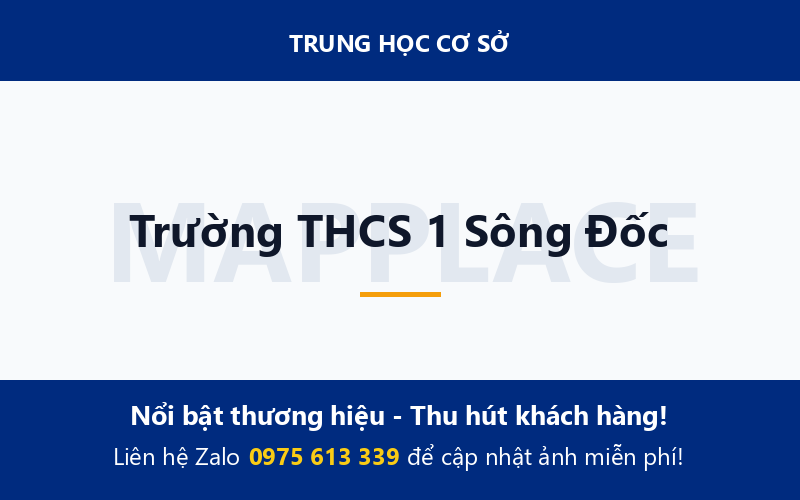 Trường THCS 1 Sông Đốc