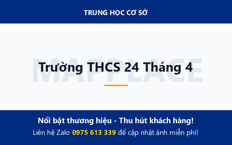 Trường THCS 24 Tháng 4