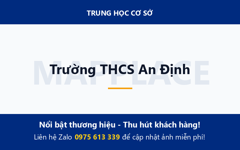 Trường THCS An Định