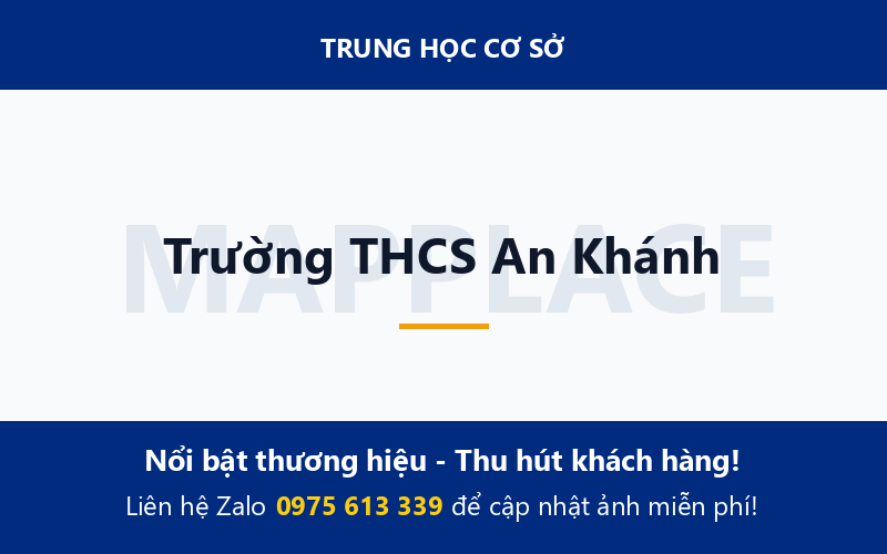 Trường THCS An Khánh