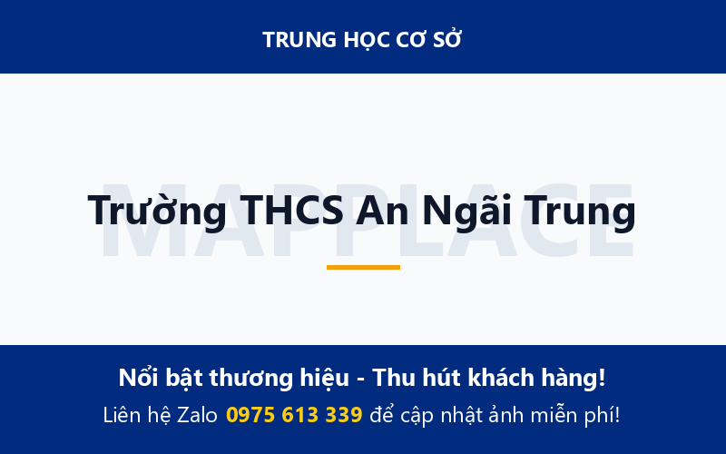 Trường THCS An Ngãi Trung