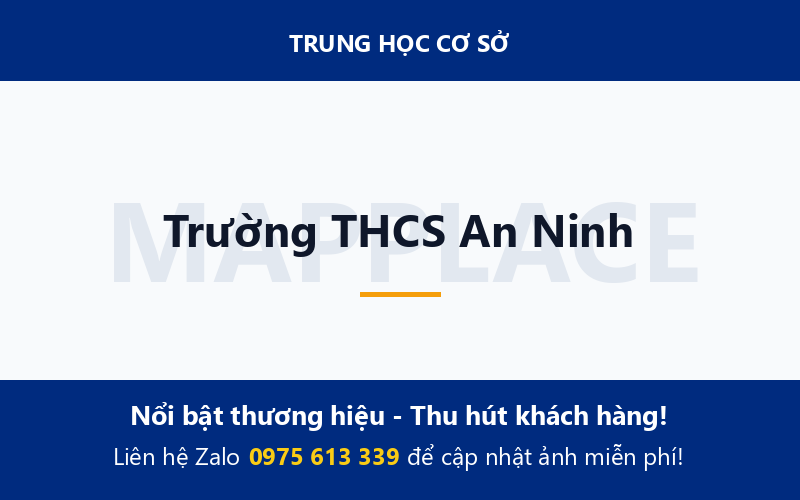 Trường THCS An Ninh