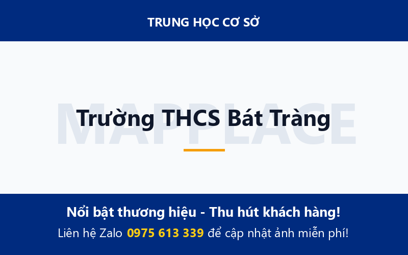 Trường THCS Bát Tràng