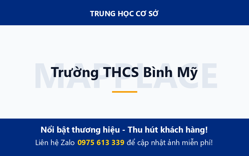Trường THCS Bình Mỹ