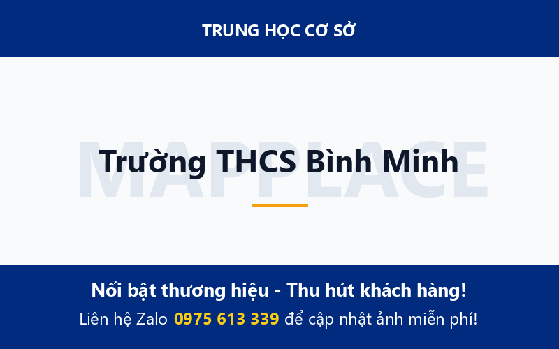 Trường THCS Bình Minh
