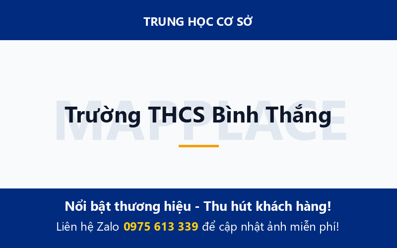 Trường THCS Bình Thắng