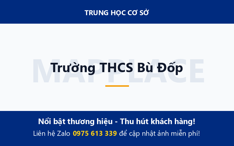 Trường THCS Bù Đốp