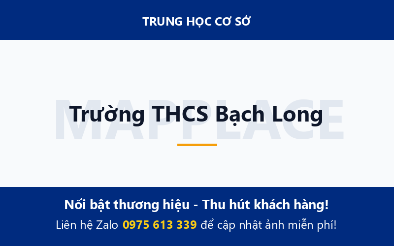 Trường THCS Bạch Long