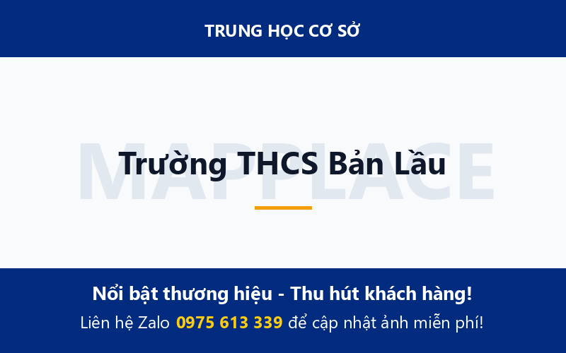 Trường THCS Bản Lầu