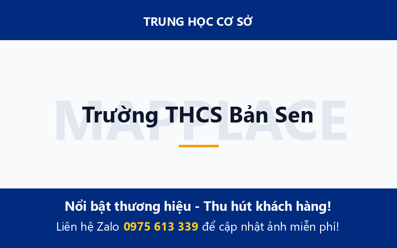 Trường THCS Bản Sen