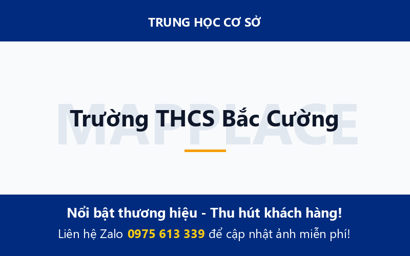 Trường THCS Bắc Cường
