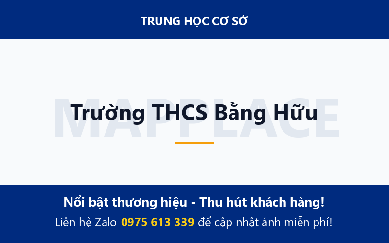 Trường THCS Bằng Hữu