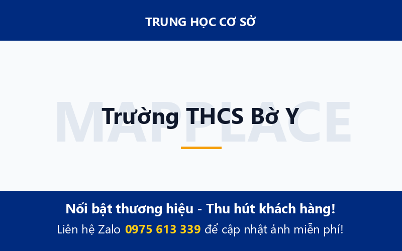 Trường THCS Bờ Y