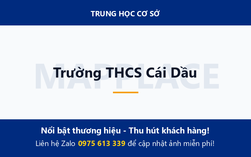 Trường THCS Cái Dầu
