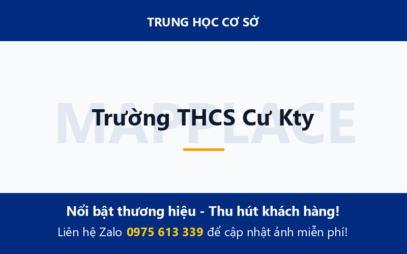 Trường THCS Cư Kty