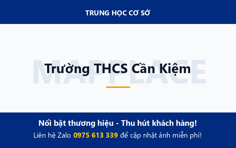 Trường THCS Cần Kiệm