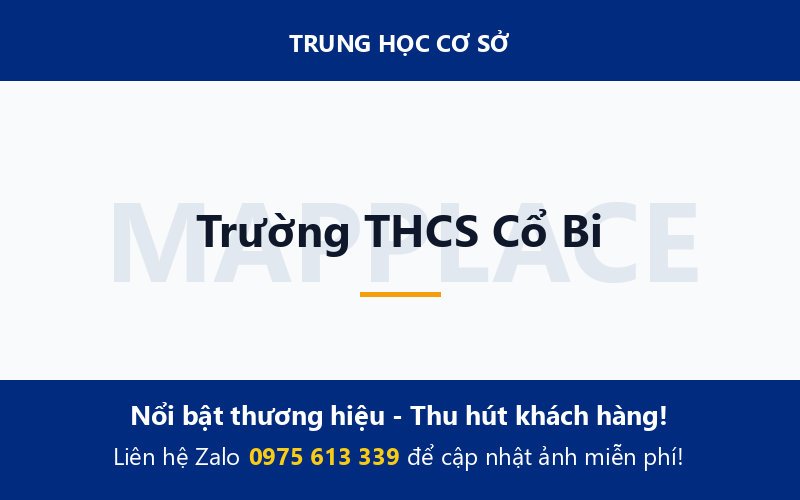 Trường THCS Cổ Bi