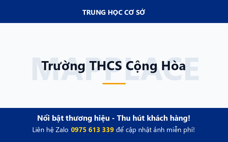 Trường THCS Cộng Hòa