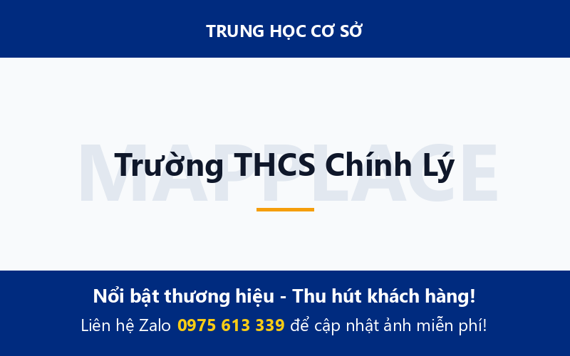 Trường THCS Chính Lý