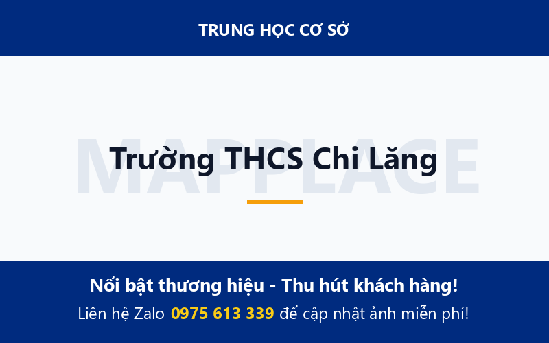 Trường THCS Chi Lăng