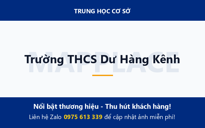 Trường THCS Dư Hàng Kênh