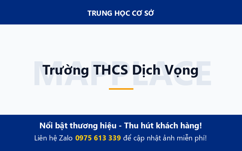 Trường THCS Dịch Vọng