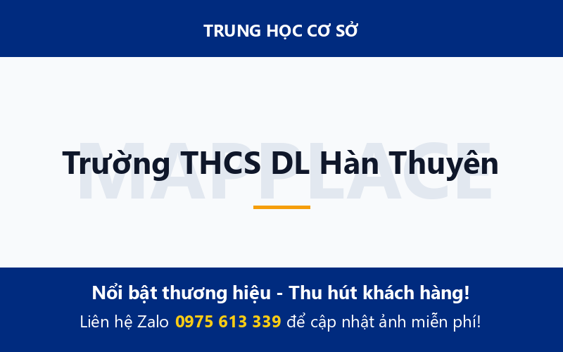 Trường THCS DL Hàn Thuyên