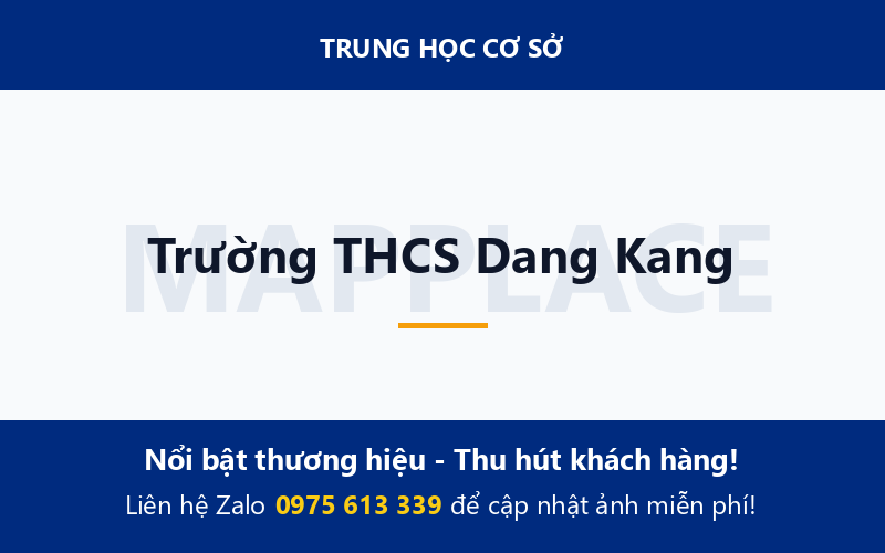 Trường THCS Dang Kang