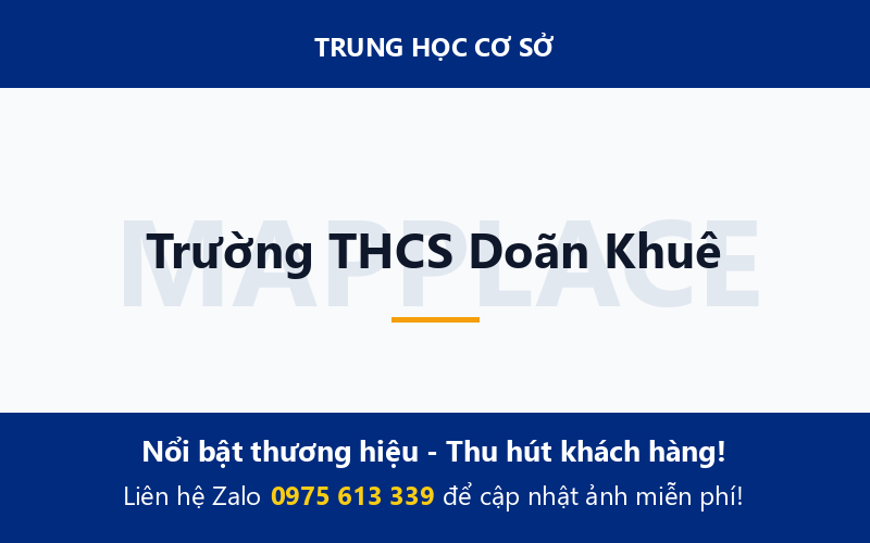 Trường THCS Doãn Khuê