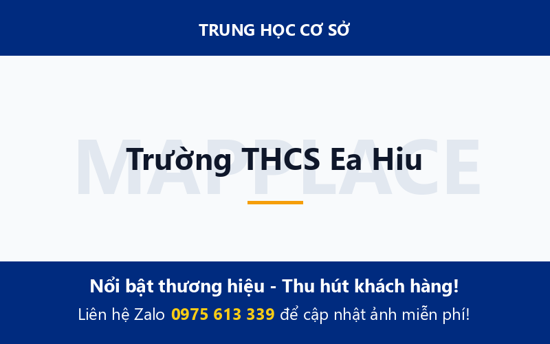 Trường THCS Ea Hiu