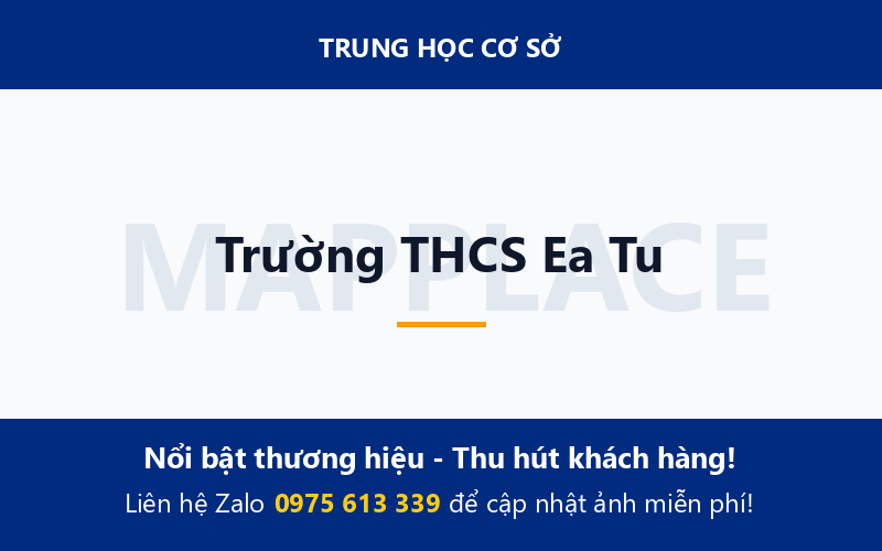 Trường THCS Ea Tu