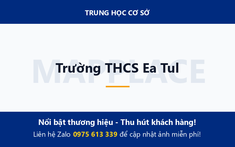 Trường THCS Ea Tul