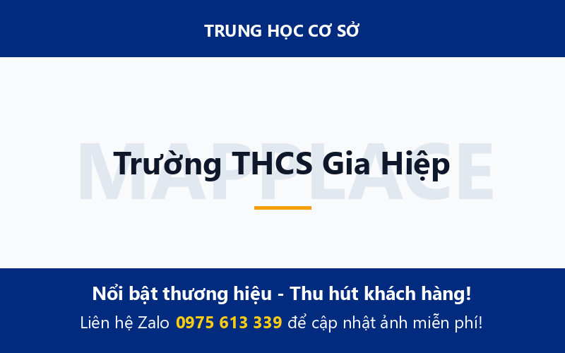 Trường THCS Gia Hiệp